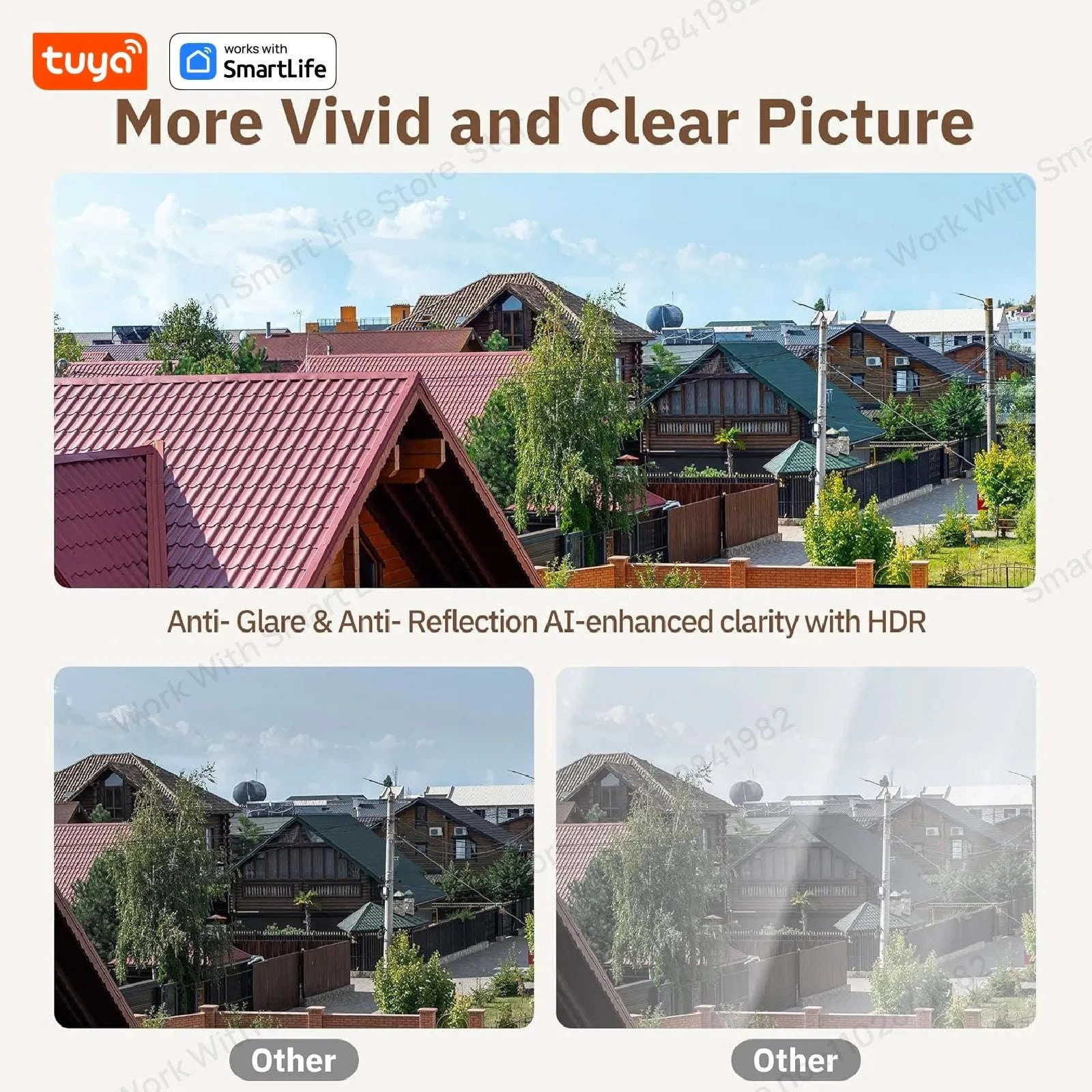 2K 3MP Window Security Camera with Color Night Vision & Dual WiFi - Image 10