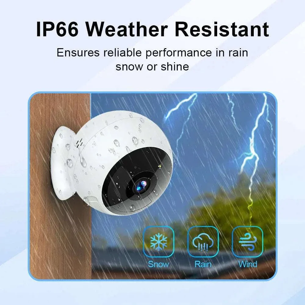 2K 5MP WiFi Security Camera with AI Detection & Night Vision - Image 6
