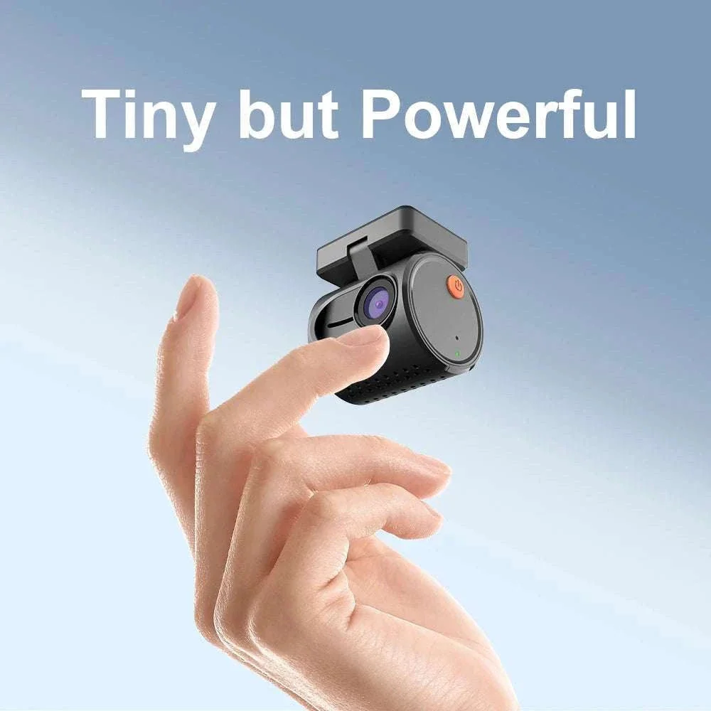 2K Dash Cam with WiFi App, Voice Control & Night Vision