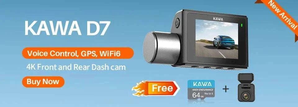 2K Dash Cam with WiFi App, Voice Control & Night Vision - Image 7