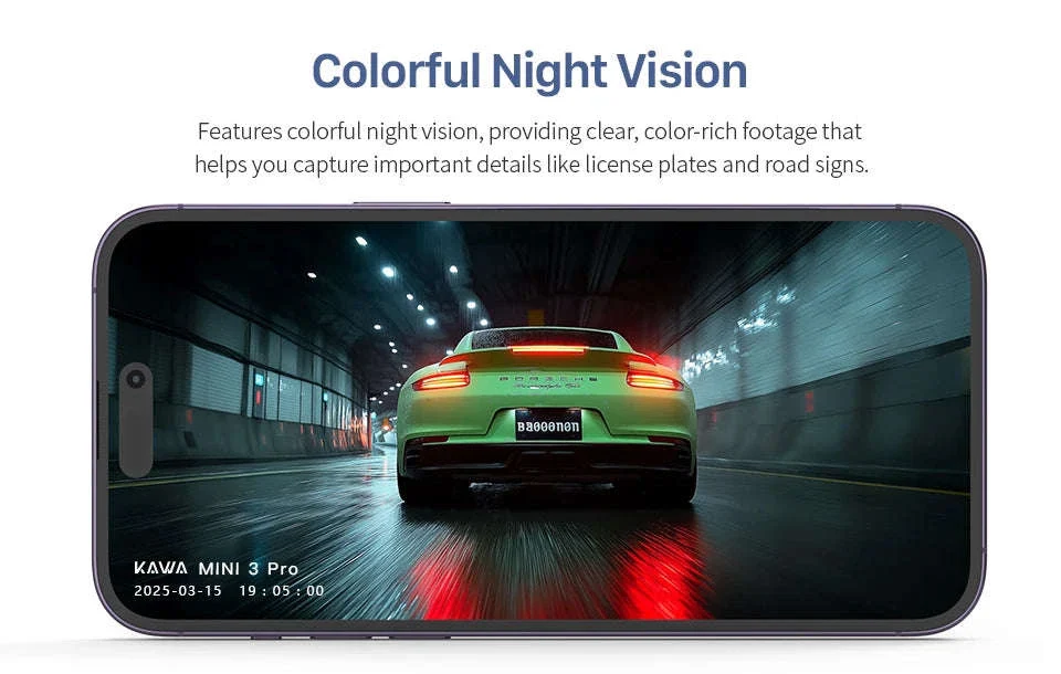2K Mini Dash Cam with WiFi, Voice Control and Parking Monitor - Image 14