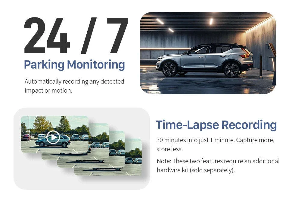 2K Mini Dash Cam with WiFi, Voice Control and Parking Monitor - Image 21