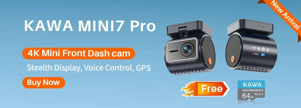 2K Mini Dash Cam with WiFi, Voice Control and Parking Monitor - Image 8