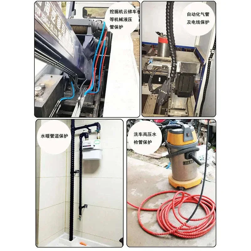 2M Spiral Cable Protection Sleeve Wire Organizer - Image 3