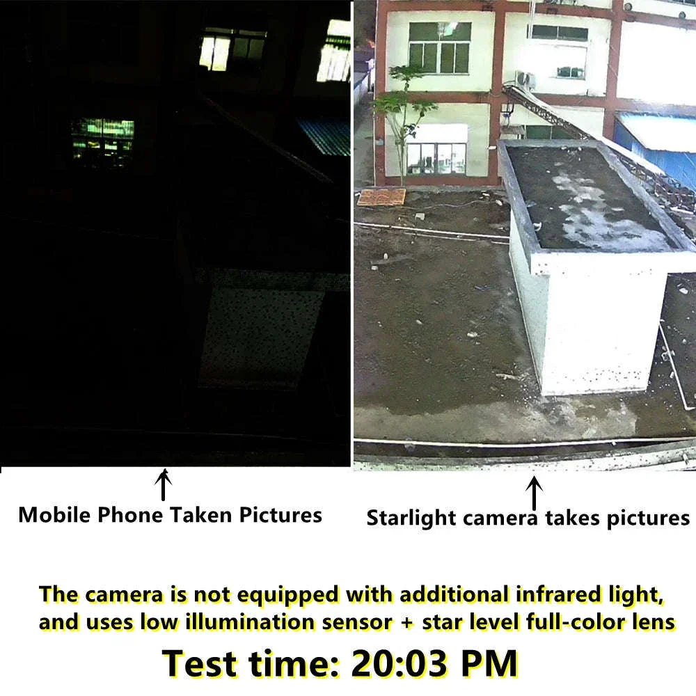 2MP IMX307 Starlight Full Color Night Vision Wireless IP Camera - Image 6