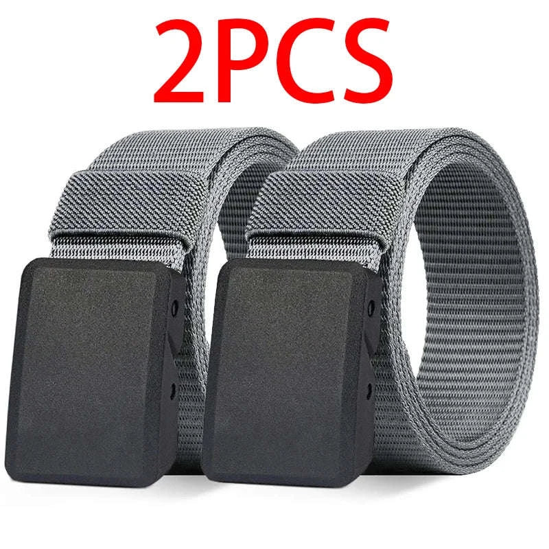 2-Pack Tactical Nylon Belt Set with Automatic Buckle - Image 15