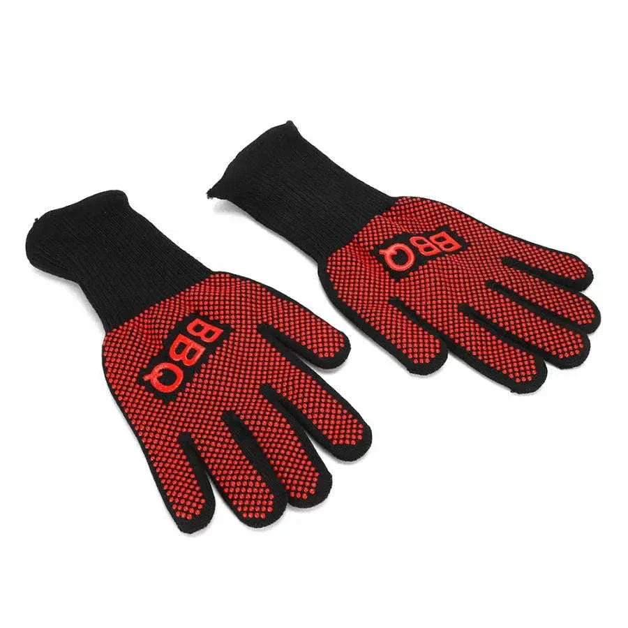 800°C Heat Resistant Fire Gloves for BBQ, Oven, and Baking - Image 8