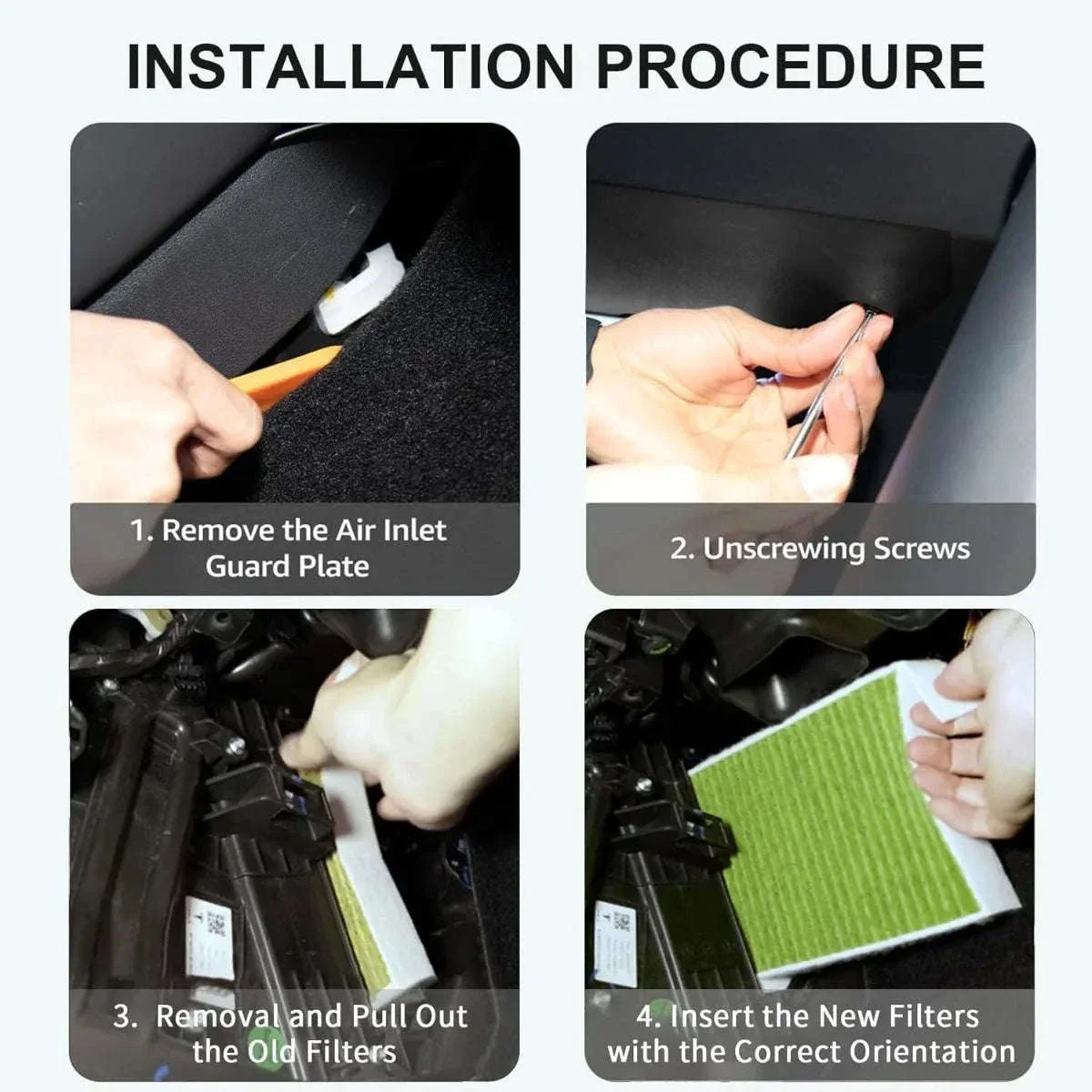 2-Pack Tesla Cabin Air Filter with Activated Carbon - Image 5