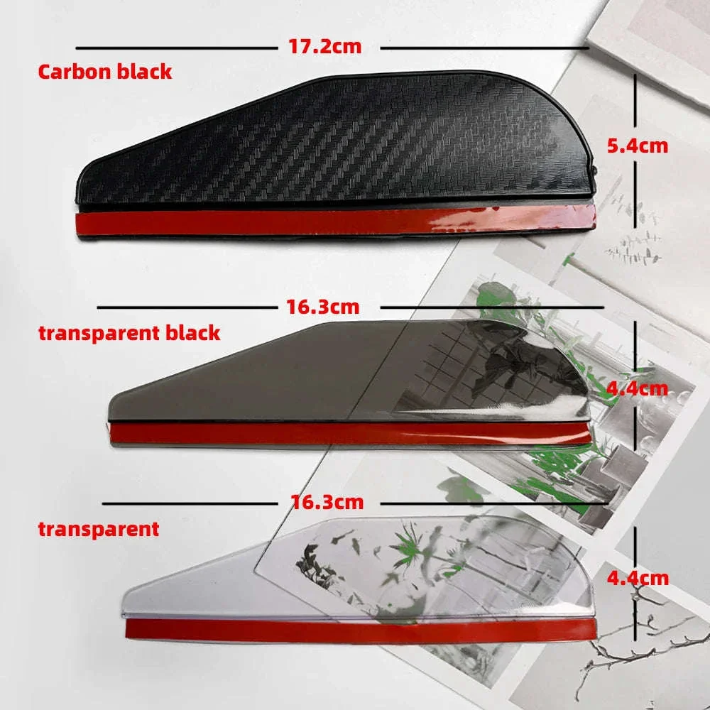 2PCS Car Rearview Mirror Rain Visor Protector - Image 6