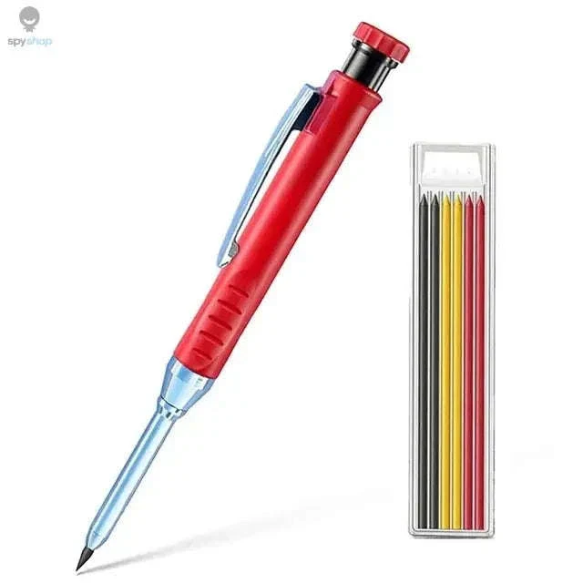 Carpenter Mechanical Pencil Set with Sharpener for Clean Marking - Image 18