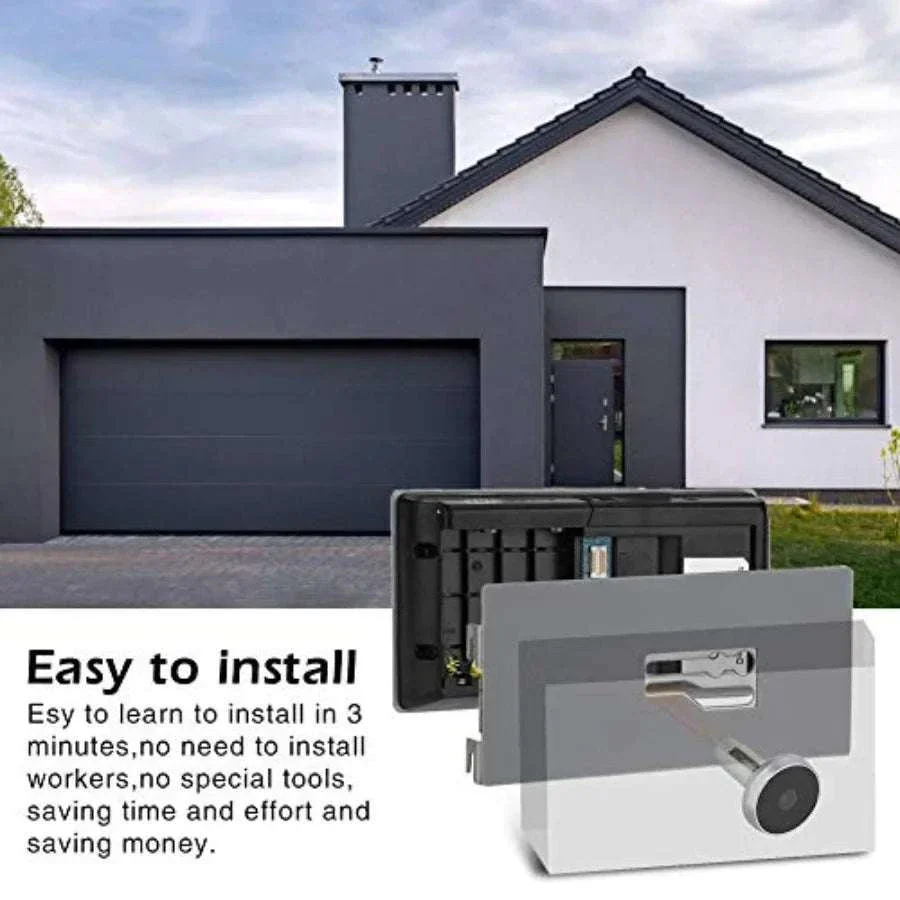 3.5" Digital Door Viewer with LCD Screen Wide Angle Peephole - Image 10
