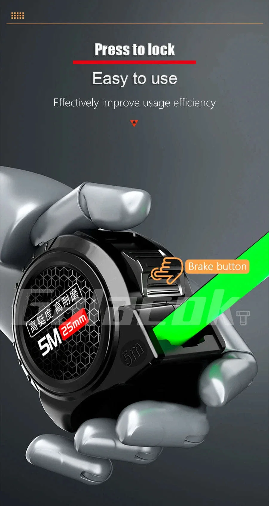Construction Measuring Tape 3m–10m for Fast, Precise Measuring - Image 7