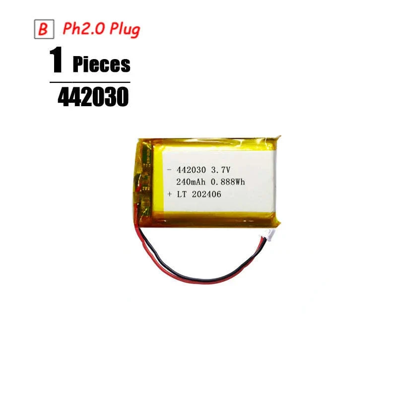 3.7V LiPo Battery 3000mAh with PH2.0 Plug - Image 21