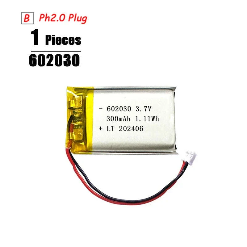 3.7V LiPo Battery 3000mAh with PH2.0 Plug - Image 22