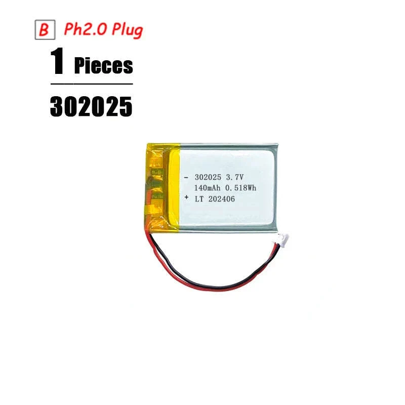 3.7V LiPo Battery 3000mAh with PH2.0 Plug - Image 24
