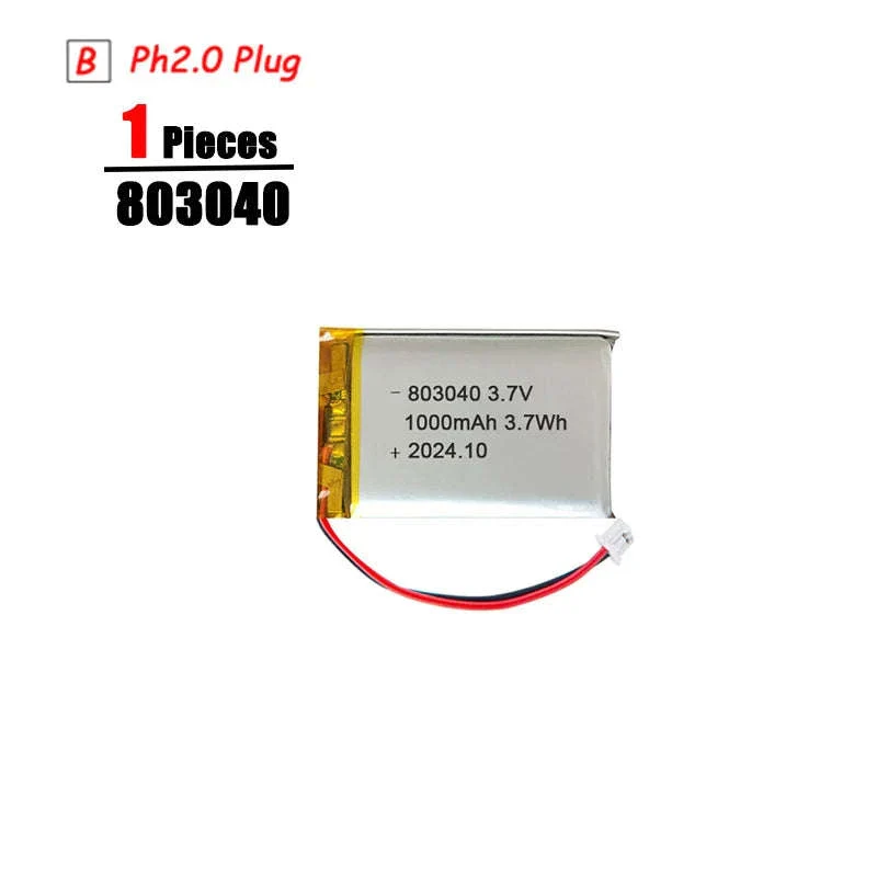 3.7V LiPo Battery 3000mAh with PH2.0 Plug - Image 25