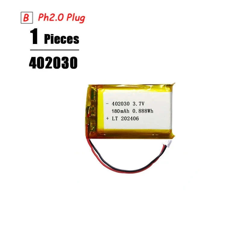 3.7V LiPo Battery 3000mAh with PH2.0 Plug - Image 26