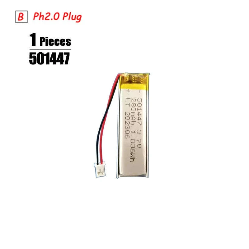 3.7V LiPo Battery 3000mAh with PH2.0 Plug - Image 29