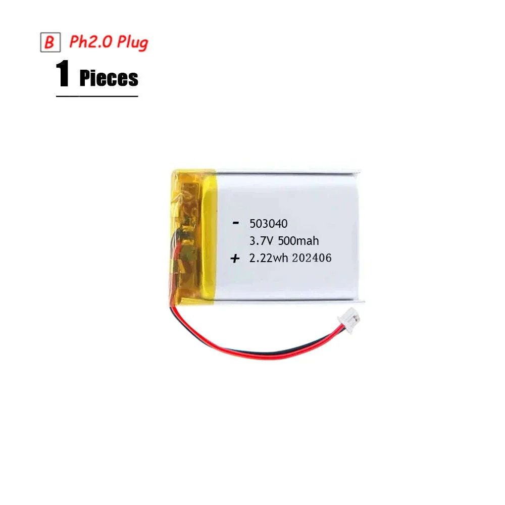 3.7V LiPo Battery 3000mAh with PH2.0 Plug - Image 37