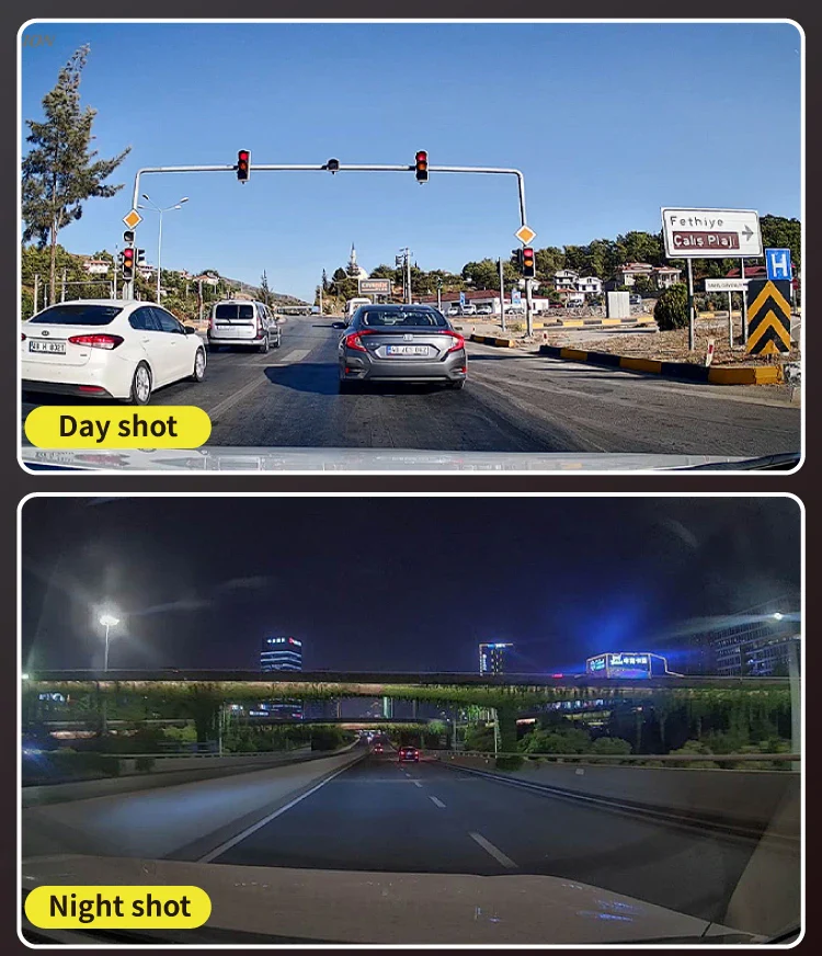3-Channel Dash Camera with 1080P Front, Inside, Rear View - Image 12
