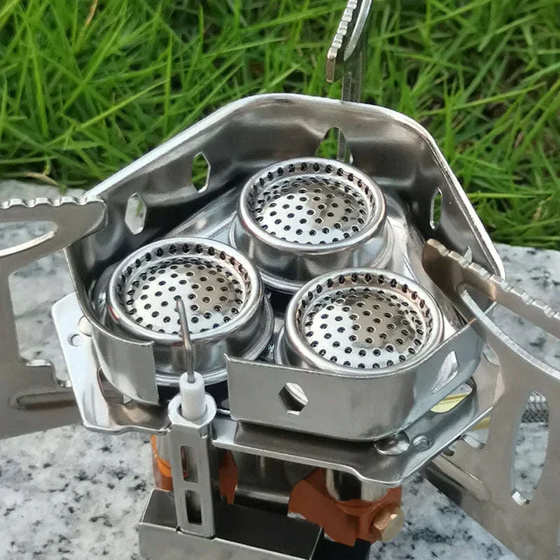 3-Head Gas Stove 5800W Folding Portable Camping Burner - Image 16