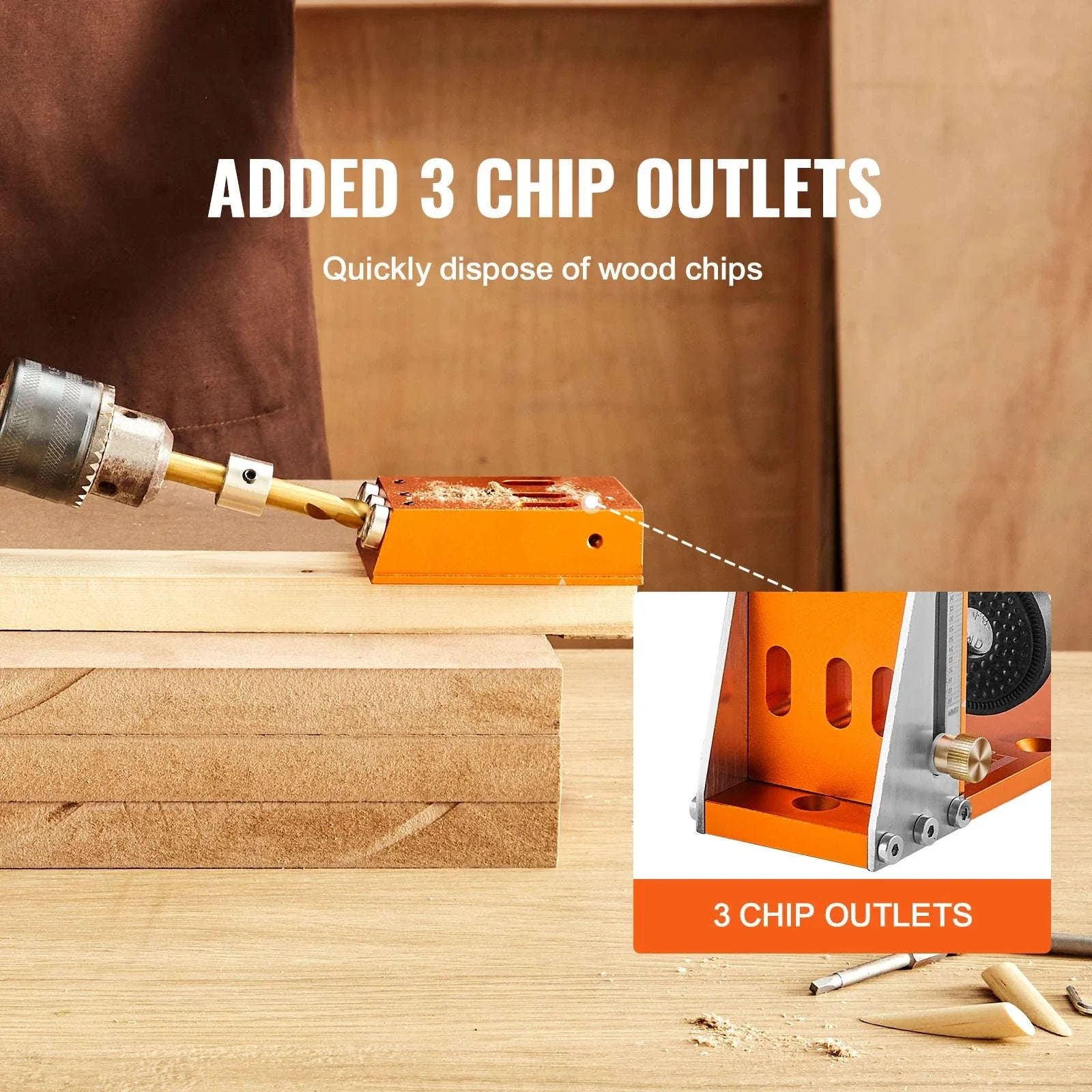 30-Piece Pocket Hole Jig Kit for Precise Woodworking - Image 6