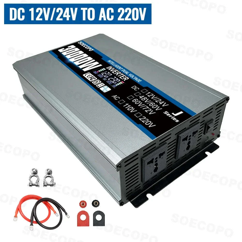 30000W Peak Solar Power Inverter 12V–72V to 110V/220V AC - Image 18