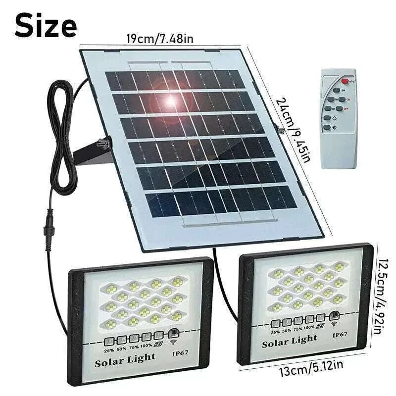 300W LED Solar Street Lights for Outdoor Security Lighting - Image 11