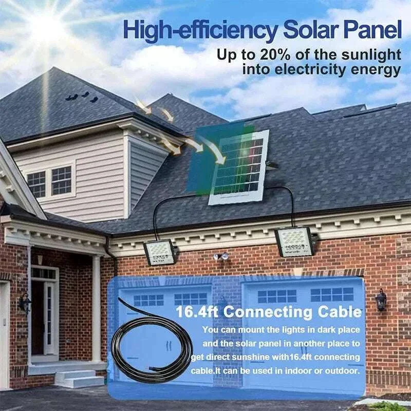 300W LED Solar Street Lights for Outdoor Security Lighting - Image 5