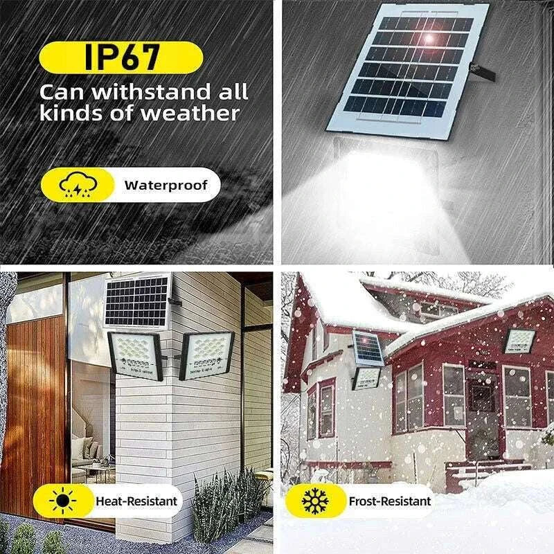 300W LED Solar Street Lights for Outdoor Security Lighting - Image 8