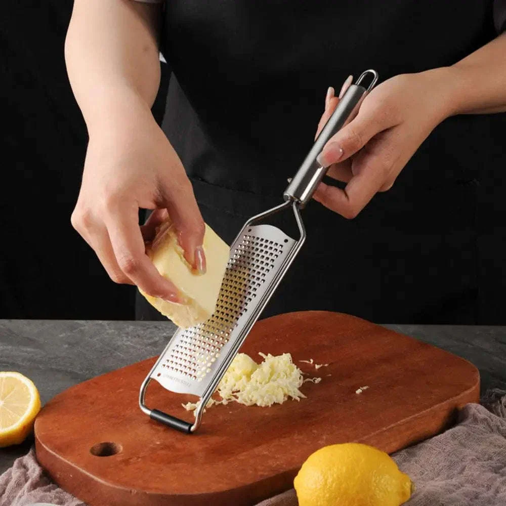 304 Stainless Steel Cheese Grater with Tube Handle - Image 11