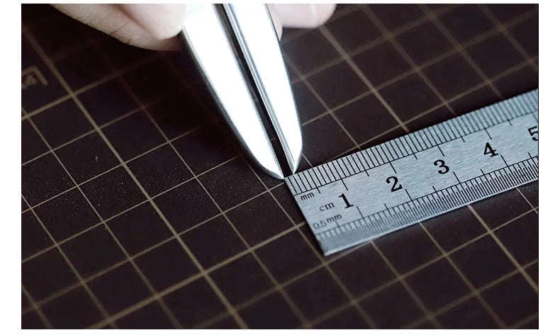 304 Stainless Steel Wing Divider for Leather Craft Precise Marking Tool - Image 14