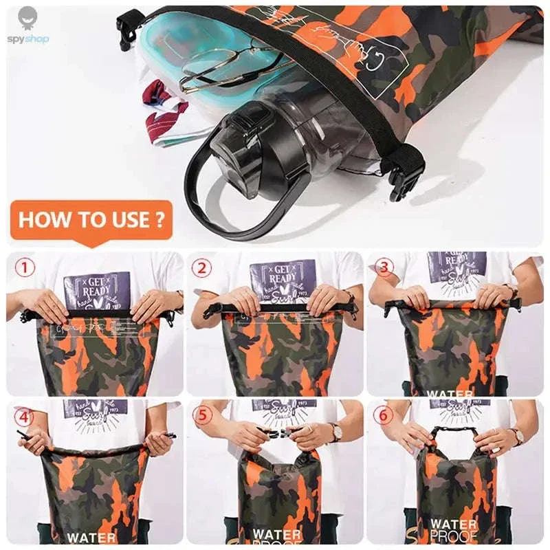 15L & 30L Waterproof Dry Bag Backpack for Outdoor Trips - Image 6