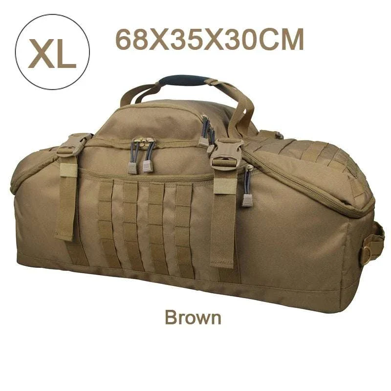 Tactical Duffle Backpack 30L–80L with MOLLE for Gym, Travel & Outdoor - Image 18