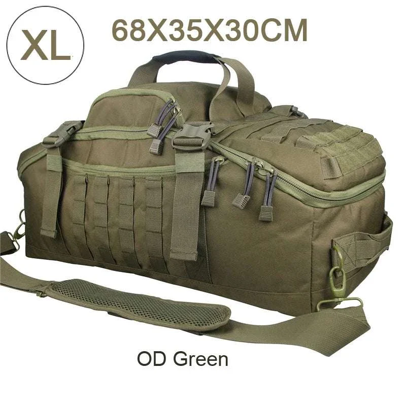 Tactical Duffle Backpack 30L–80L with MOLLE for Gym, Travel & Outdoor - Image 19