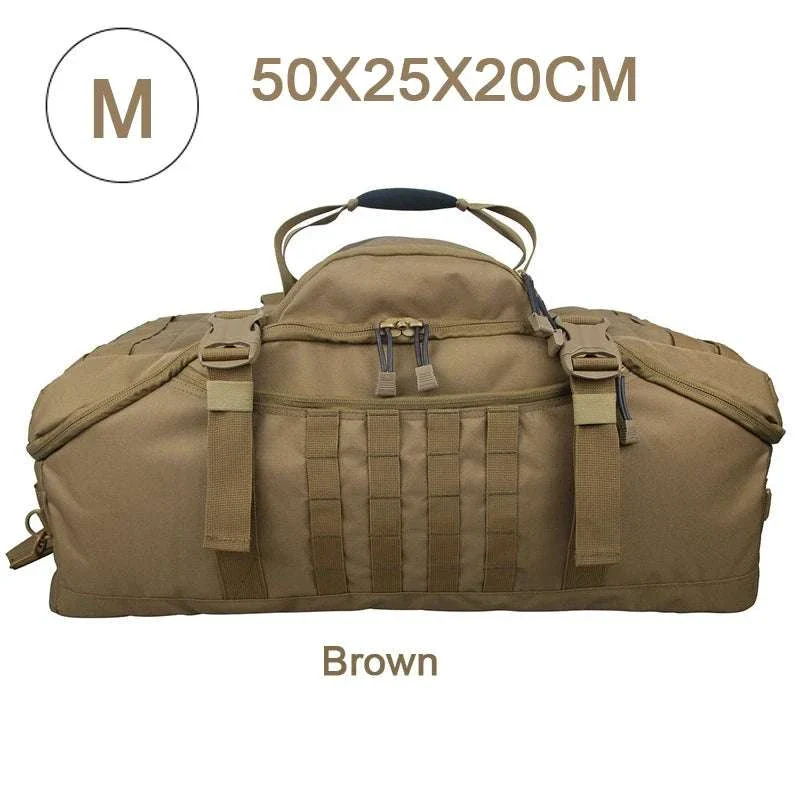 Tactical Duffle Backpack 30L–80L with MOLLE for Gym, Travel & Outdoor - Image 20