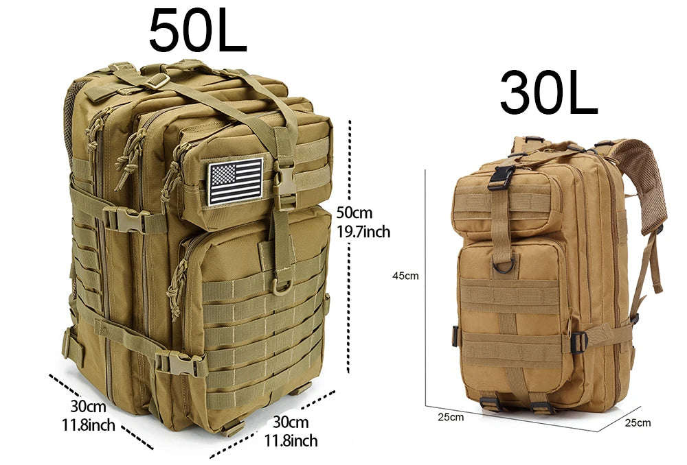 30L/50L Tactical Backpack for Hunting, Hiking and Travel - Image 7
