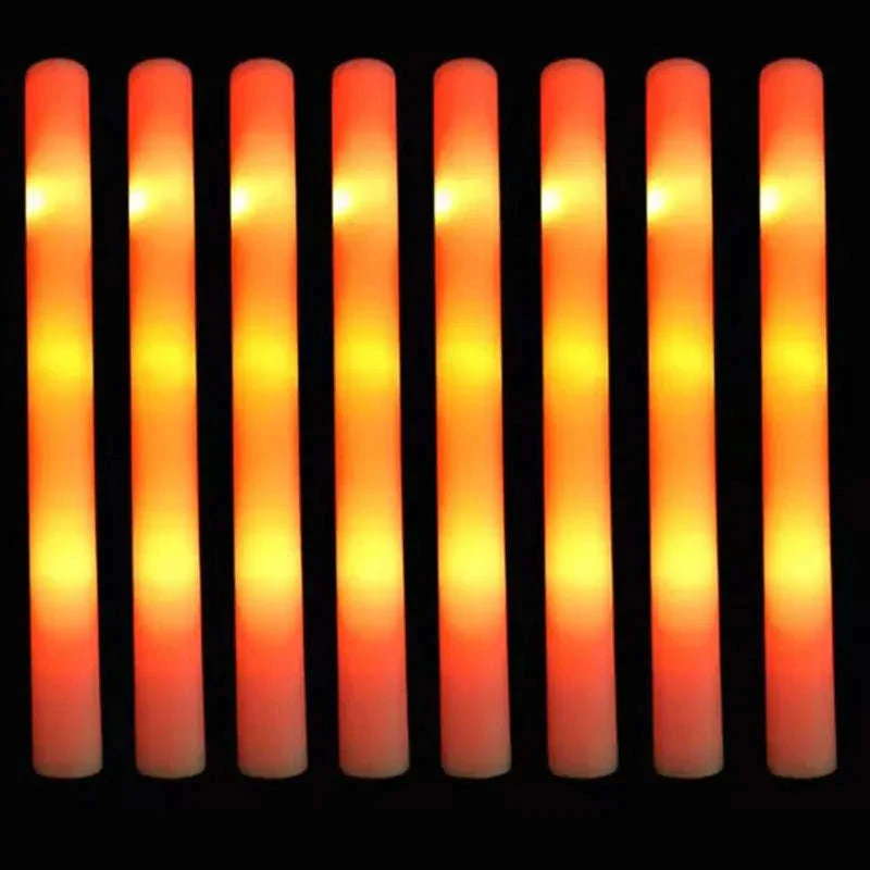 Foam Glow Sticks 30-Pack LED Flashing Batons - Image 17