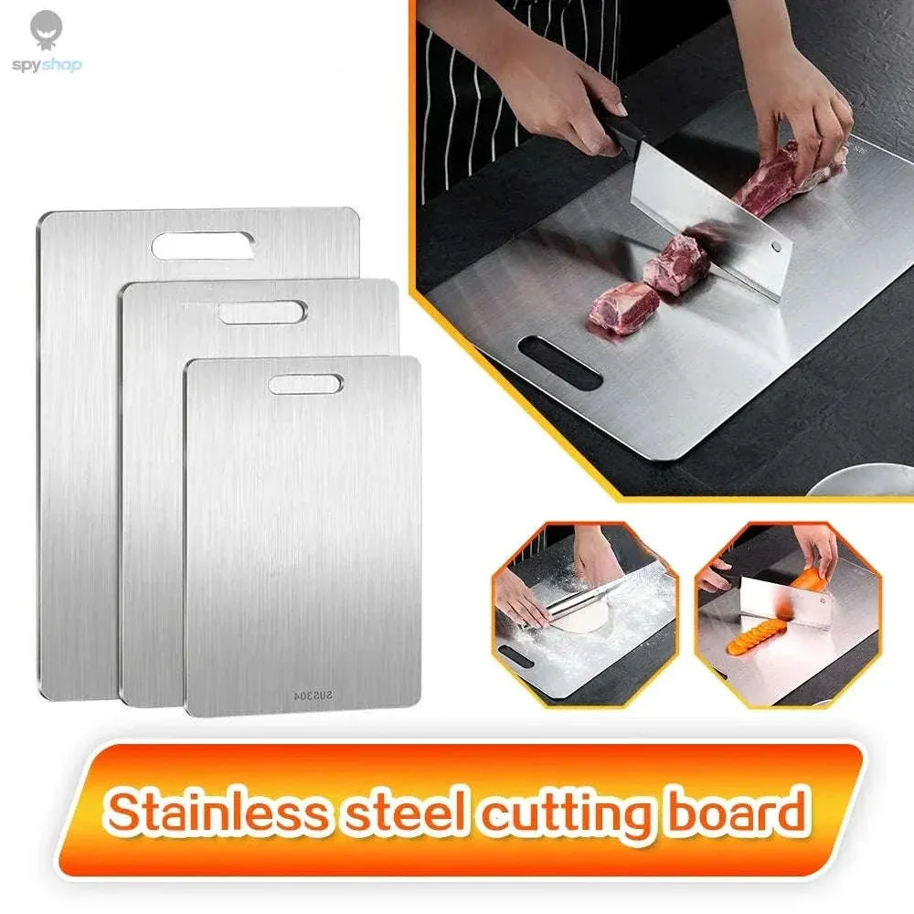 316 Stainless Steel Cutting Board for Cleaner, Easier Prep - Image 4