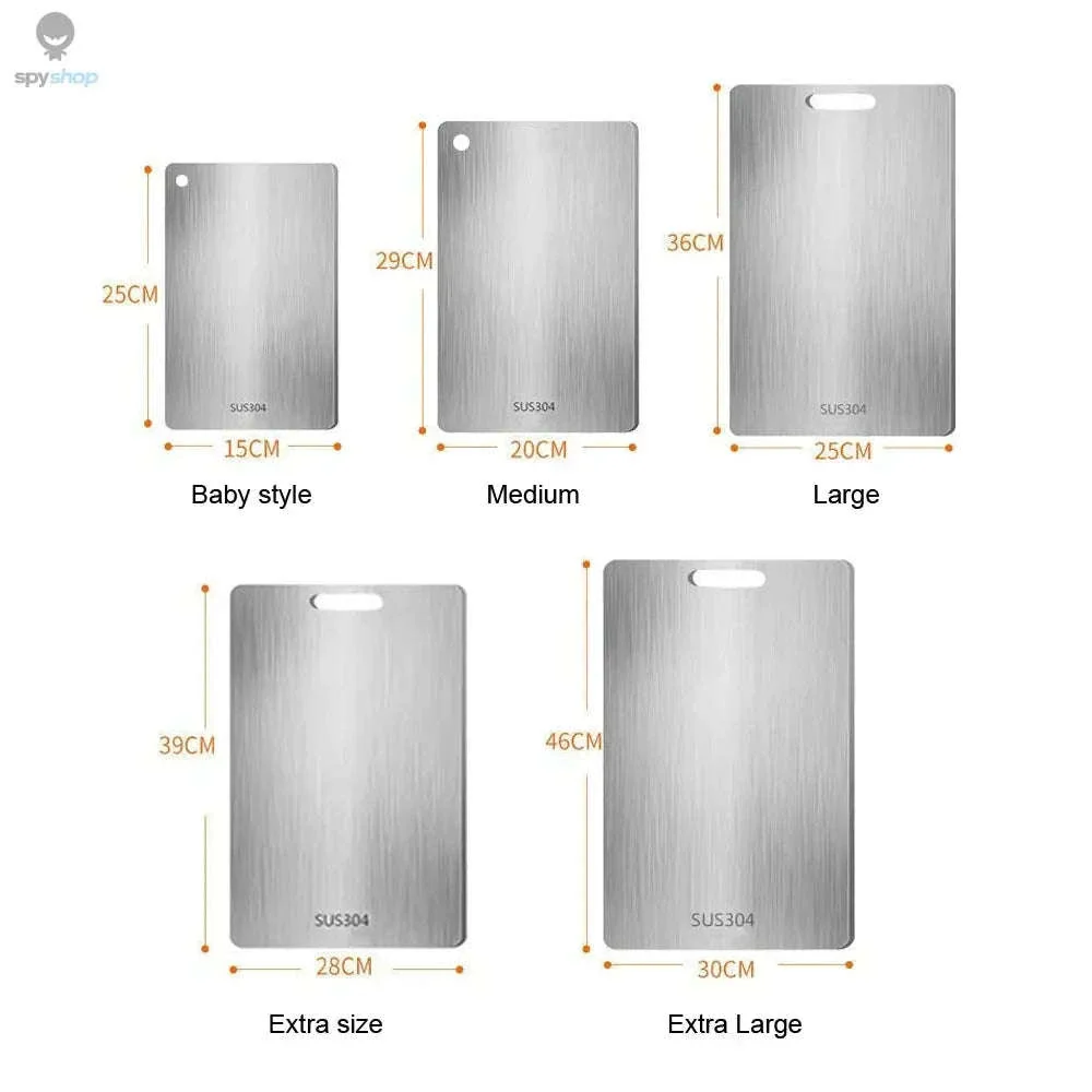 316 Stainless Steel Cutting Board for Cleaner, Easier Prep - Image 8