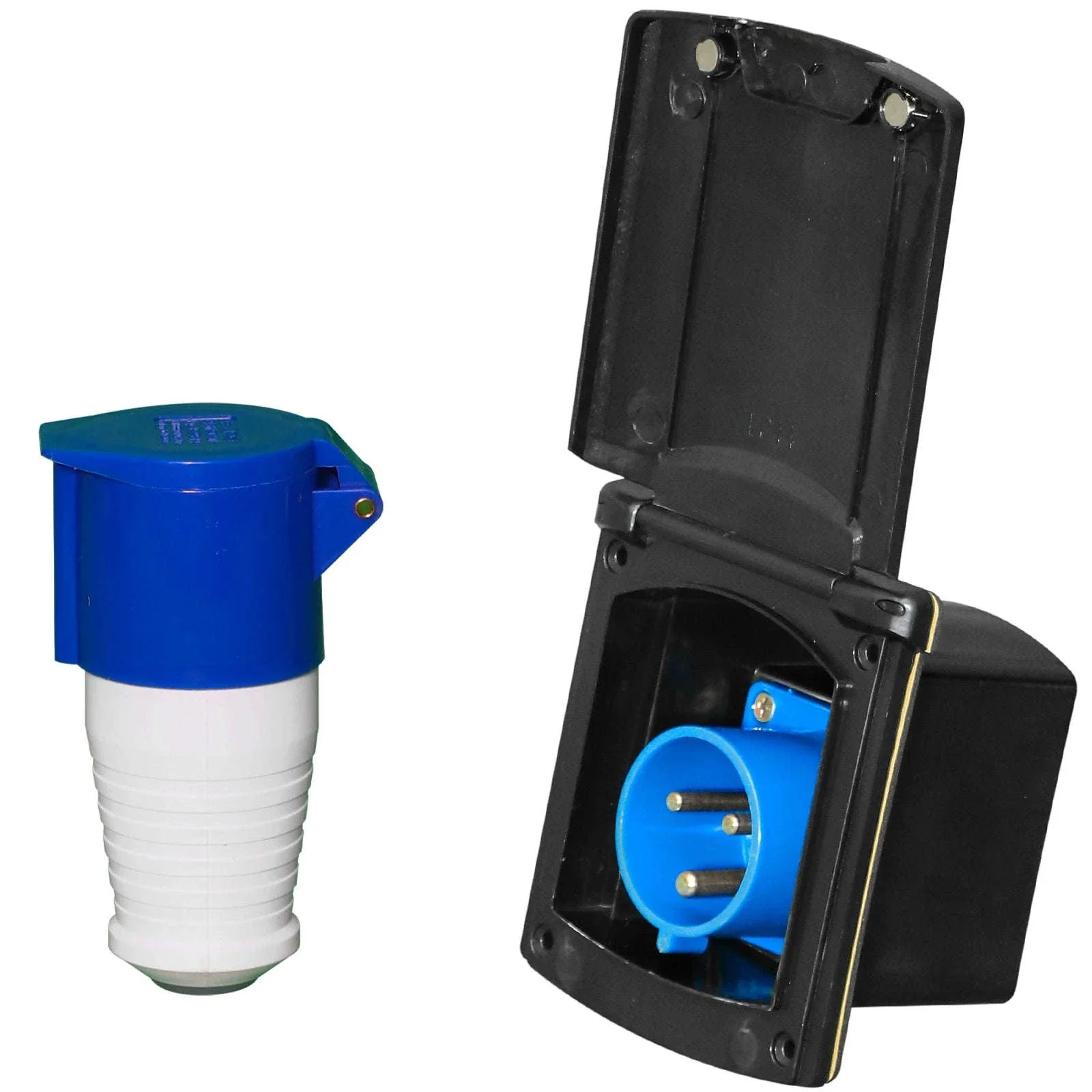 32 Amp RV Inlet Plug and Outlet Box Kit - Image 12