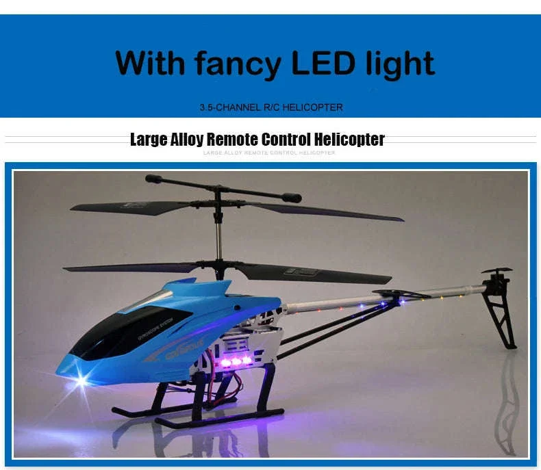 3.5CH 80cm RC Helicopter Drone for Stable Outdoor Flights - Image 16