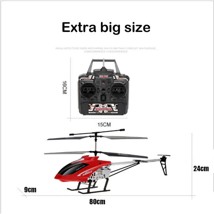3.5CH 80cm RC Helicopter Drone for Stable Outdoor Flights - Image 23