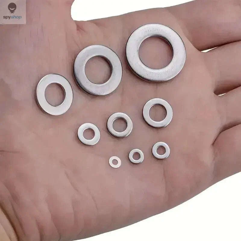 304 Stainless Steel Flat Washers Set for Reliable Fastening - Image 6