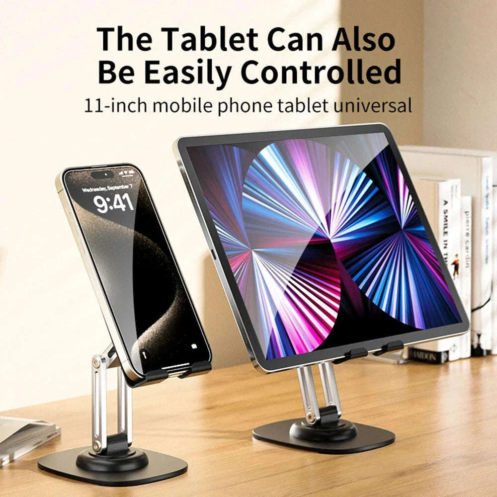 360° Adjustable Tablet & Phone Stand with Foldable Arm - Image 2