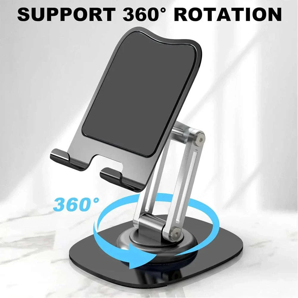 360° Adjustable Tablet & Phone Stand with Foldable Arm - Image 5