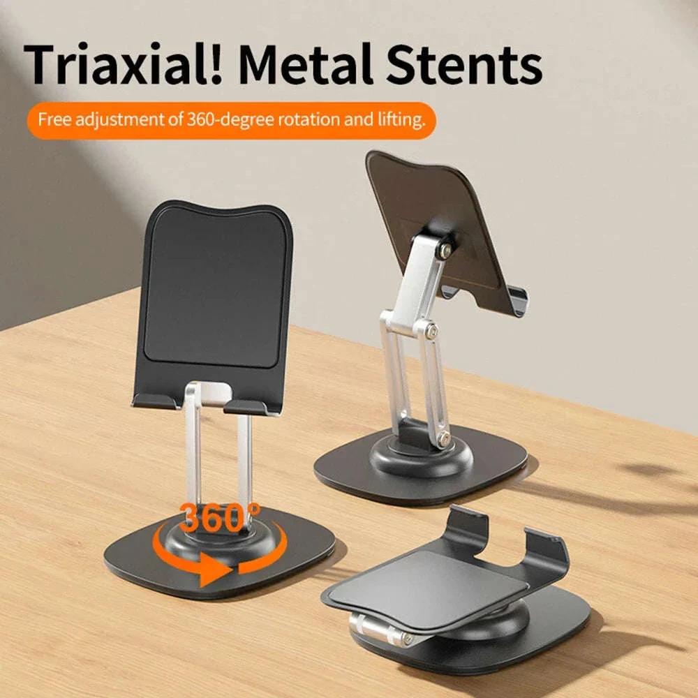 360° Adjustable Tablet & Phone Stand with Foldable Arm - Image 8