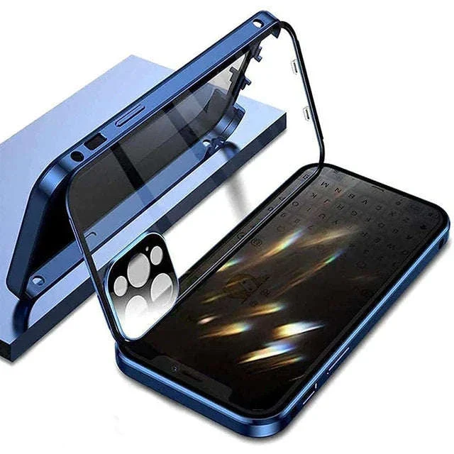 360° Privacy Magnetic Glass Case with Lens Protection for iPhone - Image 10