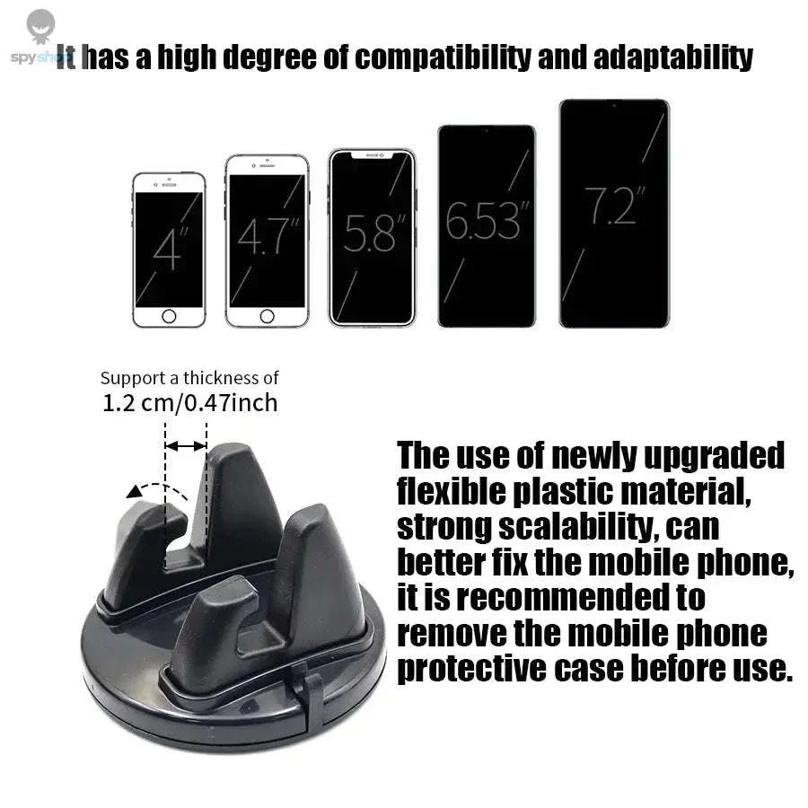 360° Rotatable Car Phone Holder for Easy Hands-Free Driving - Image 3