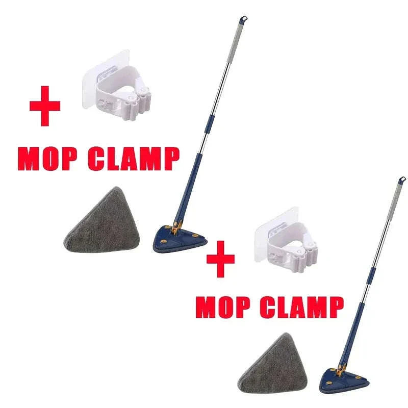 360 Rotatable Triangle Mop with Extendable Handle - Image 25
